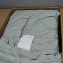 CozyLux King Size Comforter Set Sage Green - 7 Pieces Bed in a Bag King, Luxury Soft Bed Set for All Seasons, Bedding Set with Down Alternative Comforter, Sheets, Pillowcases & Shams