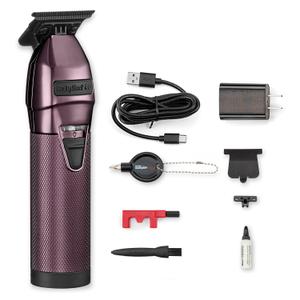 BaBylissPRO LimitedFX Purple All-Metal Lithium Hair Trimmer