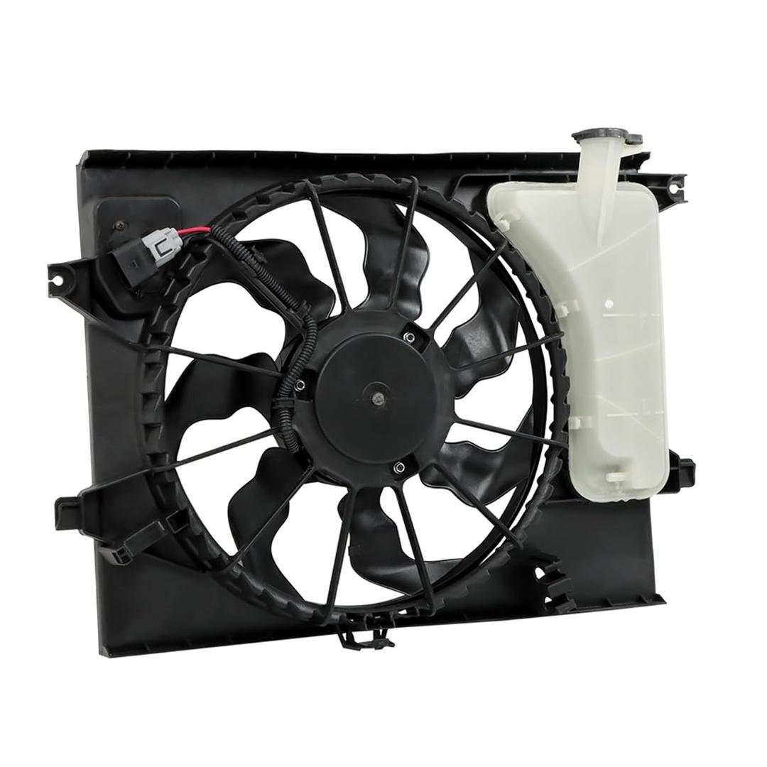Radiator Condenser Cooling Fan Assembly Replacement for Kia Soul 1.6L 2.0L 2012-2019 620859
