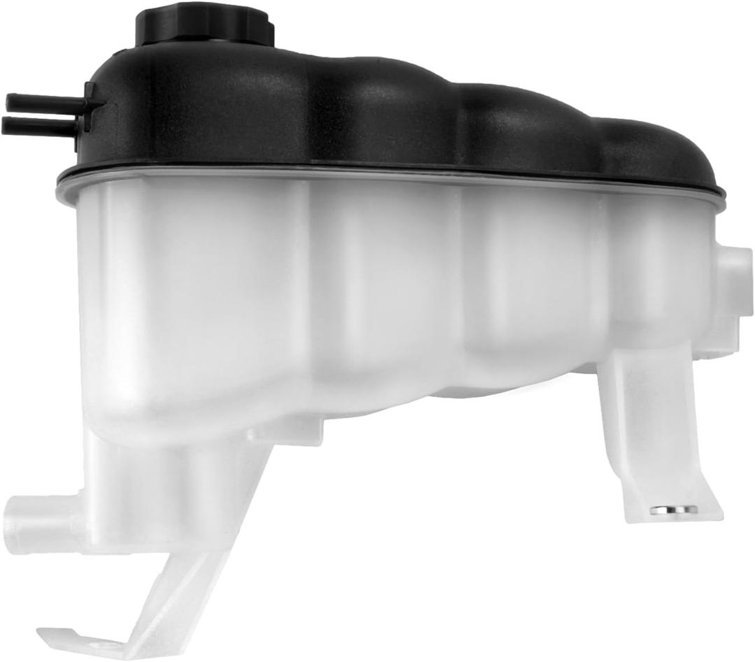 Engine Coolant Reservoir Tank, Coolant Expansion Reservoir Tank with Cap Compatible with Silverado 1500 Tahoe Sierra 1500 Yukon Escalade 2014 2015 2016 2017 2018 2019 2020 Replace# 603-973, 22856231