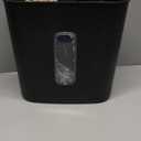 Amazon Basics 8-Sheet High Security Cross Cut Paper and Credit Card Shredder with P-4 Security, Auto Shut-off, Black