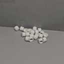 20PACK 3/4 Inch PVC Pipe End Cap - 3/4 Inch Female Threaded Plug Adapter, SCH 40 PVC Cap Fitting for Plumbing Water Line, White