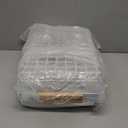 PXRACK Under Sink Organizer, Adjustable Height, 2-Pack 2 Tier Pull Out Under Cabinet Organizer, Slide Out Thickened Metal Under Sink Storage for Kitchen Bathroom Laundry Pantry Cabinet, L, White