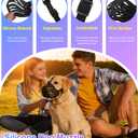 Dog Muzzle for Large Dogs, Silicone Basket Dog Muzzle for Large and Medium Dogs Breed Can Prevent Eating Chewing and Barking for Grooming Trimming Training (Coffee, XXL-8)