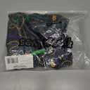 Tipsy Elves Mardi Gras Leggings - Comfortable Non See-Through Mid and High Waisted Stretch Leggings (Black, M)