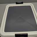 IRIS USA Pee Pad Holder, Fits 14x17 Pads, Dark Gray, Made in USA