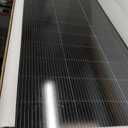 Solar Panels, 200w bifacial n Type 18bb A+ Grade Solar Module IP68 Waterproof 25% high Efficiency Solar Cell 200 watt Solar Panel 12v for Off Grid RV Boat Rooftop Camper (200W Bifacial)