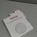 6 Inch LED Low Profile Recessed & Surface Mount Disk Light, Round, 15W, 900 Lumens, 5000K Daylight White, CRI80, Driverless Design, Dimmable, ETLus Listed, White(1 Pack)