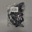 2 x DXYSQRX Shoe Wings Bat Shoe Wings Bat Wings for Boots Skates Sneakers Canvas Roller Shoes(Glitter Black) (Black)