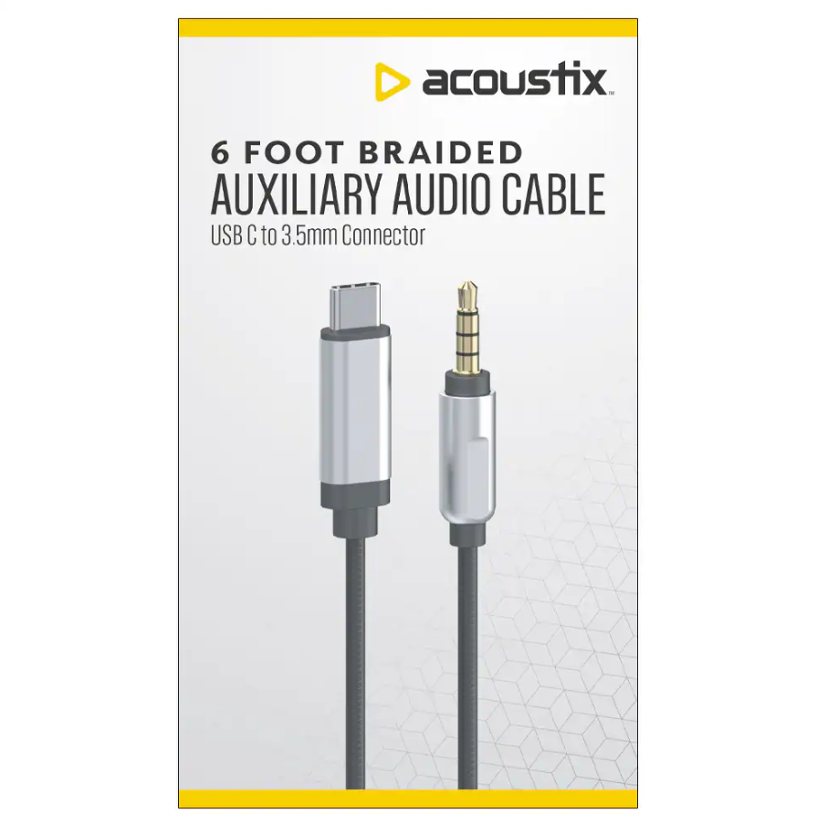 Set Of 5 Cables, Belkin, Acoustix And Cell Candy