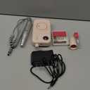 Professional Nail Drill 35000 RPM,SONGMIN Portable Cordless Efile with Bits Kit for Acrylic Nails Gel Polishing Removing,Rechargeable Electric Nail File Machine for Manicure,Pedicure Salon Home,Pink