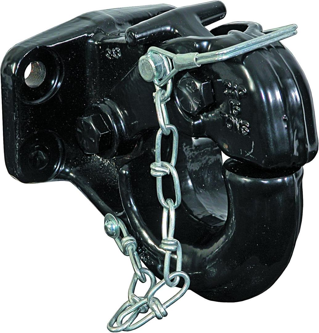 Buyers Products 10040 15 Ton Pintle Hook W/ Mounting Kit, MGTW 30,000 Lbs, 6,000 Lbs MVL Pintle Hitch
