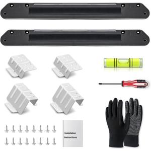 [Patented] GFA28KITN Stacking Kit for GE 28"W Washer Dryer Stack Bracket Kit - Compatible with GE 28 inch Width Front Load Washers and Dryers Laundry Stacking Kit