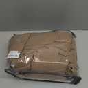 Pleated Linen Curtains 96 Inches Long for Living Room 2 Panel Set Semi Sheer Light Filtering Pinch Pleat with Rings Hooks Drapes Boho Farmhouse Rustic Light Brown Tan Latte Curtain Bedroom Window