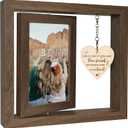 Side by Side or Miles Apart - Dear Friends Are Always Close to the Heart Best Friend Picture Frame Gifts for Long-Distance Friendships Gifts for Women, BFF, Bestfriend, Besties