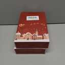 2 x Artscope Christmas Tree Snowman Throw Pillow Covers 12x20 Inch Set of 4, Let It Snow Holly Jolly Winter Hoilday Christmas Decoration Pillow Cases for Home Sofa Couch Decor-Pink