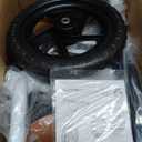 KRIDDO Toddler Balance Bike 2 Year Old, Age 24 Months to 5 Years Old, 12 Inch Push Bicycle with Customize Plate (3 Sets of Stickers Included), Gift Bike for 2-3 Boys Girls, White