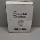 Lamosi 16 Oz Coffee Cups 50 Pack, Disposable Coffee To Go Cups with Lids, Stir Sticks and Sleeves, 16 Oz Black Hot Paper Cup for Home, Travel, Office