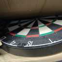 Amazon Basics Dartboard for Adults, Regulation Size, with Steel Tip Darts, 18" Regulation, incl. 6 darts