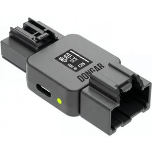 Dongar Compact - Dash cam Power Adapter (16-Pin Type A) for Ford Vehicles. Compatible with Various Models. Built-in USB Power Source, Connects to Rearview Mirror, Easier & Quicker Than a hardwire kit