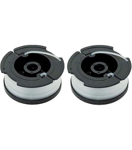 Reflex Spool and Line for Black and Decker GL420 GL550 GL570 String Trimmer, 9.1m Replacement Cap with Pre-Wound Cutting Line, Outdoor POWERs Equipment Accessory