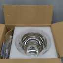 KCO Lighting 1-Light Modern Glass Pendant Lights Large Gold Globe Pendant Light Mid Century Single Pendant Light Kitchen Island Dining Room Lighting Fixtures Ceiling Hanging