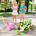 Remote Control Car, 8WD Bionic Mantis Toys with 360 Rotating Rc Drift Car | 2.4GHz RC Cars with Cool LED Lights, Music & Spray | Ideal Birthday Toys for Ages 8-13 Boys Girls (Green)