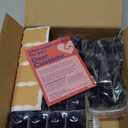 Bioll 15ml (1/2 oz) Essential Oil Dropper Glass Bottle. Refillable Sample Bottles Vials With Orifice Reducer Dropper And Cap For Perfume And Aromatherapy Oils -24Pack (Blue)