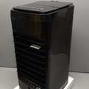 NOMEY Evaporative Air Cooler, 3-IN-1 Air Conditioner Portable for Room w/ 4 Modes & 3 Speed, 12H Timer, 1 Gal Detachable Water Tank, 4 Ice Packs, Remote, 70 Oscillation Air Cooler for Bedroom Indoor