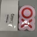 Crtiin 100 Pcs Valentine's Day Napkins Xo Shaped Design Cocktail Napkins Valentine's Day Dinner Party Supplies for Romantic Date Love Celebration