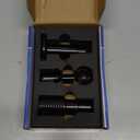 3 PCS Upgraded Wood Grinder Ball Gouge with 5/8-11 Thread for 4 1/2 and 5 Inch Angle Grinder Attachments, Power Carving Tools with Sphere Rotary Burr Carbide Steel Electric for Wood Hollowing Slotting