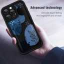 MOWIME Compatible with iPhone 13 Pro Case with Card Holder, Floral Flower Shockproof Soft TPU Protective Cover Women Girls, Anti Scratch Wallet Case for iPhone 13 Pro 6.1 Inch, Black