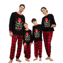 UNICLOUND Ugly Christmas Pajamas for Family Matching Set, Cute Holiday Long Sleeve Comfy Xmas Loungewear for Couples, Men, Women (Red,X-Large)