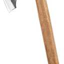 Professional Throwing Axe, 16.5" Throwing Tomahawk with 1065 High Carbon Steel & Hickory Wooden Handle, Perfect for Axe Throwiing Game, Competition and Recreation, Gift for Men