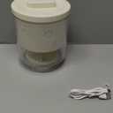 Lounsweer 1.6L Portable Washing Machine Mini Underwear Washer Rechargeable Cordless Foldable USB Charging for Underwear Baby Clothes for Travel Apartment RV