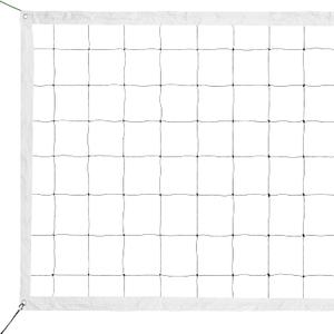 32x3ft Professional Heavy Duty Volleyball Net - Outdoor Volleyball Nets | RAINFLOW Volley Ball Net for Backyard ,Pool,Beach, Badminton/Pro Volleyballnets Set with Aircraft Steel Cable(Net Only)