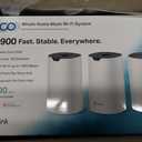 TP-Link Deco S4 Mesh AC1900 WiFi System - Up to 5,500 Sq.ft. Coverage, Replaces WiFi Router and Extender, Gigabit Ports, Works with Alexa, Deco S4(3-Pack)