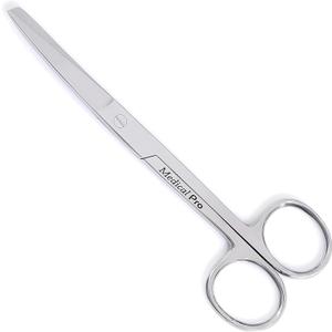 5.5” Surgical Shears – Stainless Steel Sharp/Blunt Tip with Tension Control & Comfort Grip – Multi-Purpose Operating Scissors, Medical Tool for Clinical, First Aid & Home Use – MP-0366 (1 Pc)