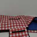 ZAZE Picnic Blanket Extra Large Waterproof, 80''x80'' Checkered Picnic Blankets Beach, Outdoor, Camping on Grass Accessories Couple Ideas Wedding Registry Gifts (Red and White)
