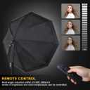 Softbox Continuous Lighting Kit 1 Pack for Camera Photo Video Photography Studio Light with 28'' x 28''Octagon Softbox and Dimmable Super Bright Bulb/Nylon Color Screen/Light Stand/Carrying Bag