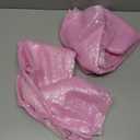 Hahuho Pink Sequin Backdrop Curtain, 2PCS 2FTx8FT Glitter Backdrop Curtain for Parties, Christmas, Wedding, Banquet Decoration2 Panels, 2FT x 8FT, Pink