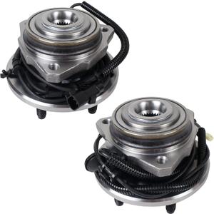 PAROD Pair 513176 513177 Front Driver Passenger Wheel Hub and Bearing Assembly Compatible with 2002-2007 Jeep Liberty 5 Lugs w/ABS