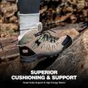 R CORD Hiking Boots Women Ankle Hiking Boots Women Waterproof Hiking Boots Lightweight Durable Hiking Boot for Outdoors Pink Line Size 6