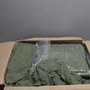 WRENSONGE King Size Comforter Set- 7 Pieces Soft Olive Green Bed in a Bag King with Fitted Sheet, Flat Sheet, 2 Pillow Shams, and 2 Pillowcases-Warm King Bedding Set for All Season