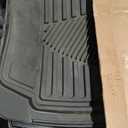 PantsSaver New Generation Car Mats All-Weather, Heavy Duty, Waterproof, Anti-Slip Rubber Floor Liners for Cars, Trucks, SUVs, Minivans & More 4 Piece Set, Black