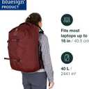 Osprey Fairview 40L Women's Travel Backpack, Night Jungle Blue