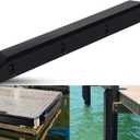 48 Inch Boat Dock Bumpers for Edge/Piling,Dock Bumpers for Post/Piling/Pylon/Straight Edge,Dock Fender Bumper Guards for Horizontal Deck,Vertical Poles,Marine-Grade Pads with Screws