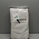 100% Blackout Shield Linen Blackout Curtains for Bedroom 96 Inches Long, Back Tab/Rod Pocket Living Room Drapes, Thermal Insulated Blackout Curtains 2 Panels Set, 50" W x 96" L, Beige