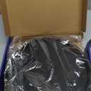 12" Oak Bathroom Vanity Tray Turntable for Perfume Candle, Round Wooden Decorative Tray for Kitchen Sink Countertop Organizer, Bathroom Counter Organizer for Skincare Makeup, Farmhouse Black Gold