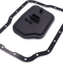 VEHICODE Automatic Transmission Filter and Gasket Kit, ATF Trans Fluid Filter & Oil Pan Gasket Compatible with Mazda 3 5 6 Protege, Ford Focus Transit Connect, Replace XS4Z7A098AB, FN01-21-500